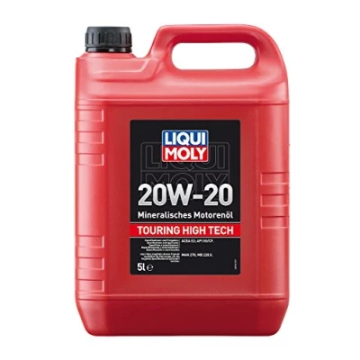Obrázek LIQUI MOLY Touring High Tech 20W 20 5 L minerální motorový olej výr. č.: 6964, bezbarvý