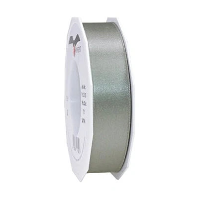 Obrázek PRÄSENT C.E. Pattberg Satin Schiefer, 25 m Satinband zum Einpacken von Geschenken, mm Breite, Geschenkband Dekorieren &amp; Basteln, Dekoband, Anlass
