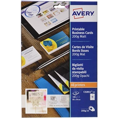 Obrázek Avery C32011 10 box listy, vizitky.