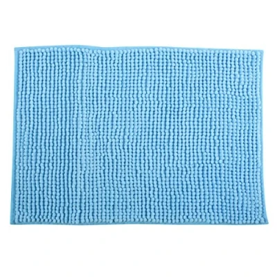 Obrázek Koupelnová předložka MSV Chenille, Světlemodrá, 40 x 60 cm