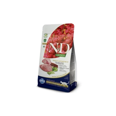 Obrázek N&amp;D Grain Free Quinoa Cat Weight Management Lamb &amp; Broccoli 5kg