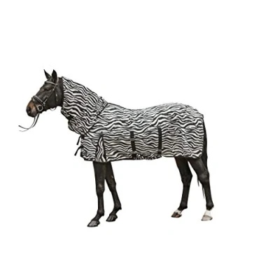 Obrázek HKM 4669 deka proti mouchám zebra, krční část bříška, pokrývka koně vrbová pokrývka, 95