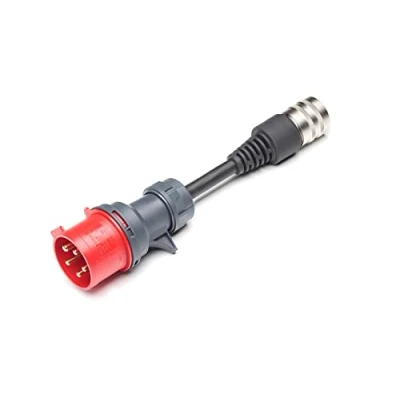 Obrázek Juice Booster adaptér průmyslová zástrčka CEE 32A/400V červená 22kW s automatickou detekcí adaptéru