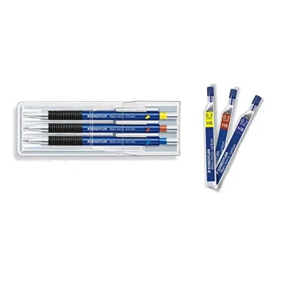 Obrázek Staedtler Marsmicro 0,3 0,7 sada 3 ks barevná Öko s náplněmi HB 0,5