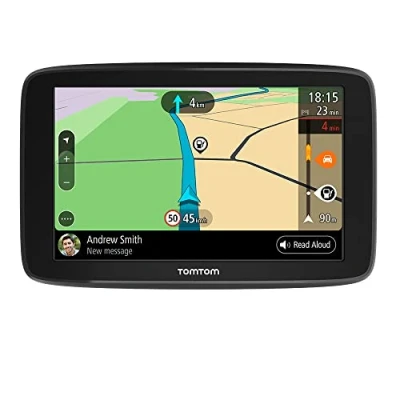 Obrázek TomTom Navigační přístroj GO Basic (5 palců, vyhýbání se přetížení díky Traffic, aktualizace map v Evropě, přes WiFi) 5&quot; EU45 T, černý