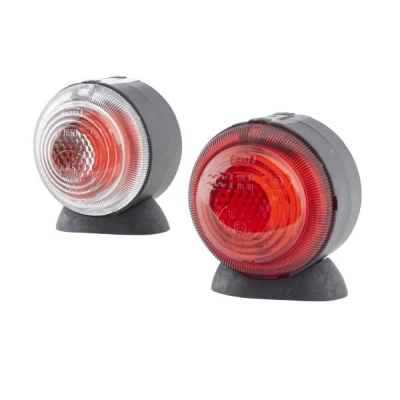 Obrázek HELLA 2TJ 001 633 211 obrysové světlo 24 V nástavba barva světla: čirá / červená vlevo/nahoře/vpravo