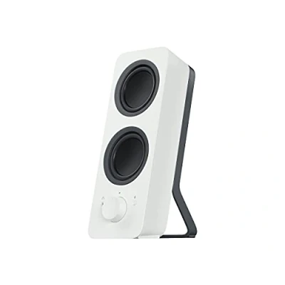Obrázek Logitech Z207 bezdrátový PC reproduktor, Bluetooth, stereo zvuk, špičkový výkon 10 W, vstup 3,5 mm, konektor pro sluchátka, funkce Easy Switch, EU konektor, PC/TV/tablet/mobilní telefon bílý