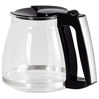 Obrázek Melitta Náhradní skleněná konvice pro kávovar Optima Timer, sklo, černá, 15,5 x 14,7 cm