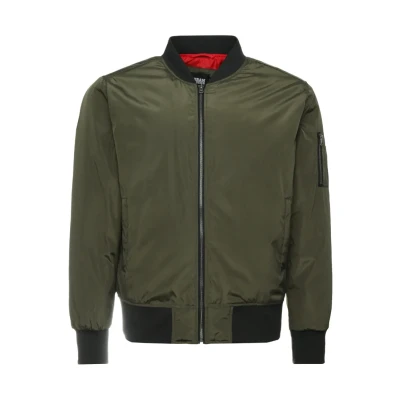 Obrázek Urban Classics 2TONE Jacket Bomber bunda, Muži, Velikost: 3XL, Darkolive/black