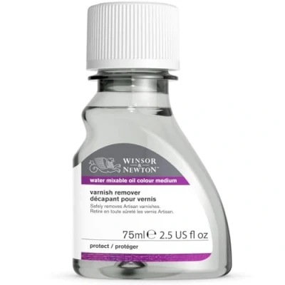 Obrázek Winsor &amp; Newton 3021730 Artisan olej lak na olejové barvy s vodou mísitelné odstraňovač laku, láhev 75 ml