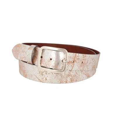 Obrázek MGM Dámský pásek Soft Glam, stříbrná (stříbro used 1)