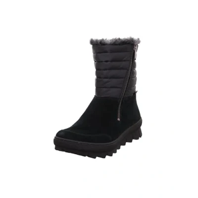Obrázek Legero Dámské kozačky do sněhu Novara s teplou podšívkou Gore tex, Černá 000.