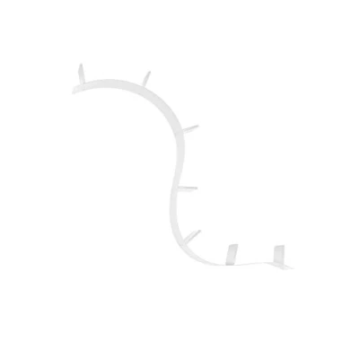 Obrázek Kartell Book Worm MT.3,2, bílá, 320 x 20 19 cm