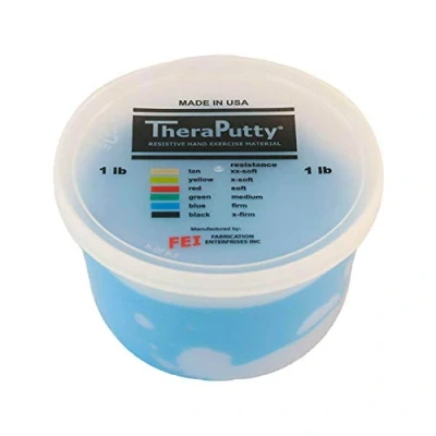 Obrázek CanDo TheraPutty terapeutická modelovací hmota 450 g modrá (těžká)