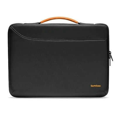 Obrázek tomtoc 360 taška na laptop pouzdro Pro 2024 14 palců nový MacBook M4/M3/M2/M1 Pro/Max A2992 A2918 A2779 A2442, ochrana po celém obvodu, nárazuvzdorné, vodoodpudivé