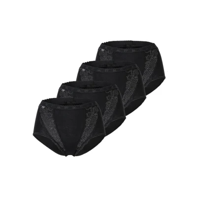 Obrázek Sloggi 4 PACK CHIC MAXI Boxerky, Ženy, Velikost: 38, Schwarz