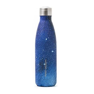 Obrázek Yoko Design Isolierflasche, doppelwandig, Edelstahl, BPA frei, wiederverwendbar, umweltfreundlich, für Wasser, Sport, Kinder, Büro, Reisen, 260/500/750 ml