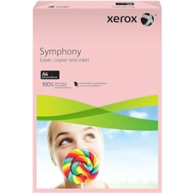 Obrázek Xerox 003R92306 barevný papír do tiskárny kopírkový Symphony pastell Din A4, 160 g/m², 250 listů v balení, růžový