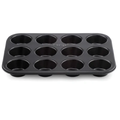 Obrázek Prestige Inspire Muffinblech 12er Muffin Kuchenform Muffinform Antihaftbeschichtung Robuster Kohlenstoffstahl 40 x 27 3 cm