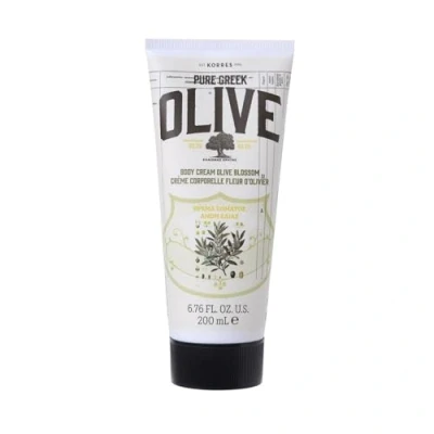 Obrázek KORRES Olive &amp; Blossom tělové mléko, s extra přírodním olivovým olejem a vůní olivových květů, veganské, dermatologicky testováno, 200 ml