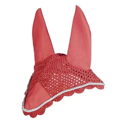Obrázek HKM 33873271 kryt proti mouchám, M, tmavě červená/stříbrná