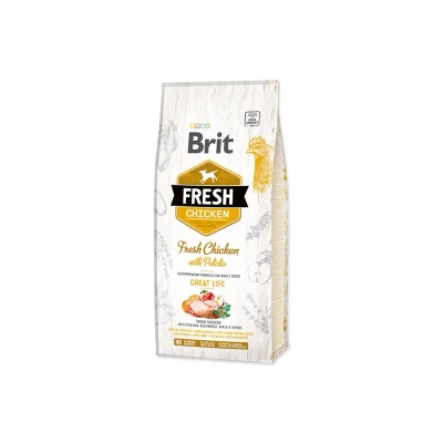 Obrázek BRIT Fresh Chicken with Potato Adult Great Life 12kg
