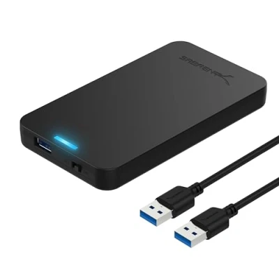 Obrázek SABRENT kryt pevného disku 2,5&quot;, SSD HDD SATA na USB 3. 2x1 (EC UASP)