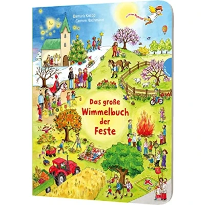 Obrázek Dein kleiner Begleiter: Das große Wimmelbuch der Feste: Kirchenjahr &amp; Bräuche für Kindergarten Grundschule (Dein Begleiter entdeckt mit dir die Welt)