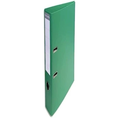 Obrázek Exacompta 53743E 1 A4 Prem&#039;Touch pořadač s pákovou mechanikou zadní strana 70 mm mechanika 75 vnější rozměry: 32 x 29 7 cm sešívací formát Barva: zelená