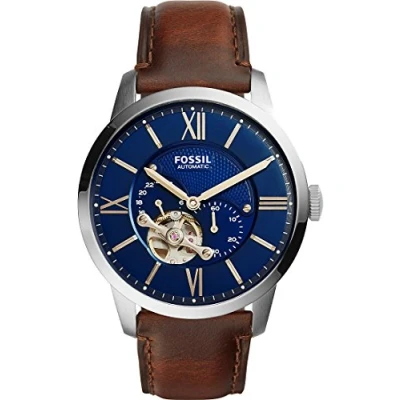Obrázek Fossil Townsman Hodinky, Muži, Velikost: One Size, Dark brown