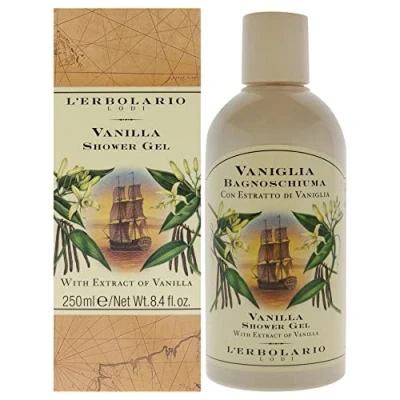 Obrázek L&#039;Erbolario Vanilkový koupací gel a sprchový gel, 1 balení (1x 250 ml)