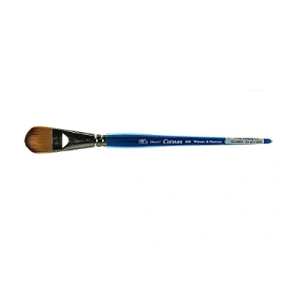 Obrázek Winsor &amp; Newton 5368125 Cotman štětec na akvarelové syntetické vlasy série 668 filtrování, krátká rukojeť s vynikající pružností, barevnou nosností a přesností bodů 25 mm 1&quot;