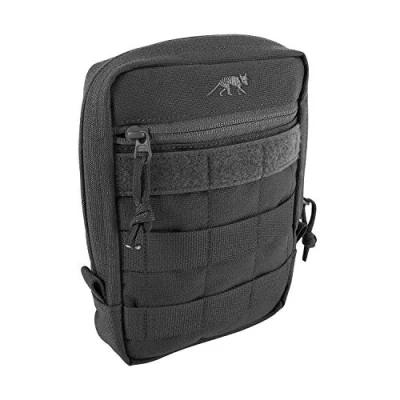 Obrázek Tasmanian Tiger TT Tac Pouch 5 batoh přídavná taška pro příslušenství EDC, Molle kompatibilní, vč. pláštěnky, 20 x 15 cm (černá)