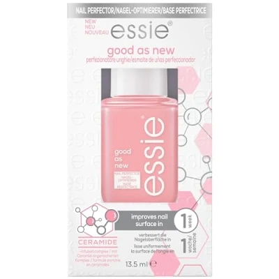 Obrázek essie good as new Nail Perfector, SOS Repair pro posílení a optimalizaci textury barvy nehtů, obohaceno ceramidy, 13,5 ml