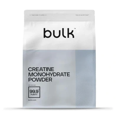 Obrázek Bulk Kreatin monohydrát prášek, kreatin, chuťově neutrální, 1 kg, 200 porcí, balení se může lišit