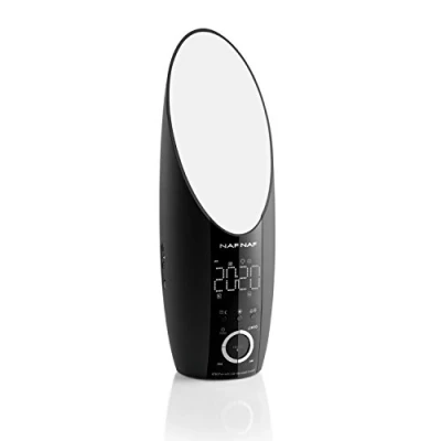 Obrázek Nafnaf Zen, osvětlovací budík, MP3 rádio, USB, AUX In, různé barvy černá