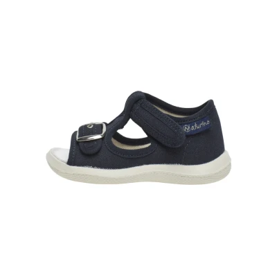 Obrázek Naturino Paros Sandály pro děti, Velikost: 22, Marine Textil
