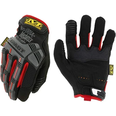 Obrázek Mechanix Wear pánské M pact® (střední, černá/červená) rukavice s ochranou proti nárazům, černá/červená, EU