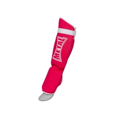 Obrázek Metal Boxe Protège tibias/pieds Rose Taille XS