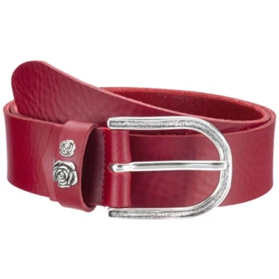 Obrázek MGM Dámský pásek Roses, červená (červená 950 3), 95 cm (velikost výrobce: 95)