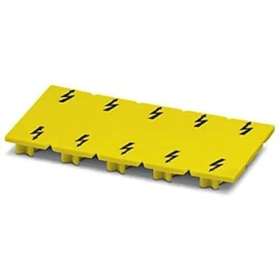 Obrázek PHOENIX CONTACT WS UT 10 Warnschild für Klemmenblock, Gelb, Stück