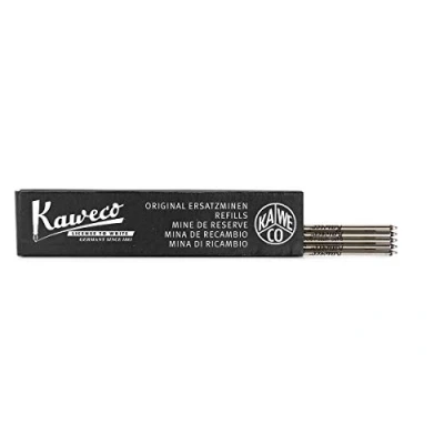 Obrázek Kaweco D1 náplně do kuličkového pera 1. 0 mm černé 5 kusů I kuličkové pero pro Sport a Liliput série náhradní Tloušťka linky: (střední)