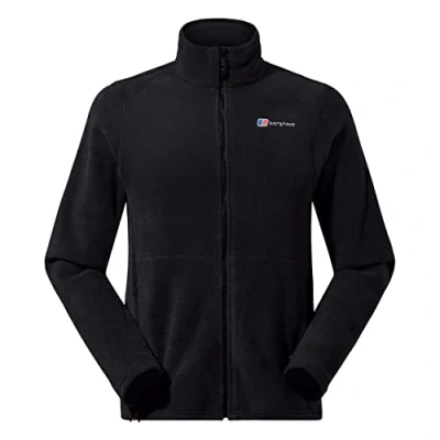 Obrázek Berghaus Herren Prism Polartec Interaktive weiche Fleecejacke Schwarz L