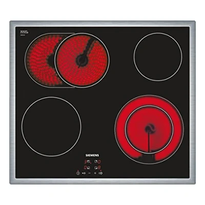 Obrázek Siemens ET645HN17E iQ300 elektrická varná deska / 58,3 cm Černá design s plochým rámem Digitální funkční displej