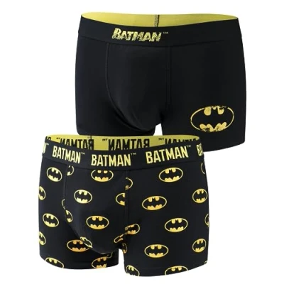 Obrázek soxo DC Comics The Batman boxerky pánské spodky veselé dárky pro muže 2 kusy 3 velikosti,