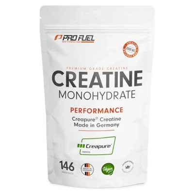 Obrázek Creapure® kreatin monohydrát prášek 500 g prémiový kreatine z Německa extra vysoká dávka pro fitness a silový sport vysoce kvalitní 100% Made in Germany laboratorně testováno