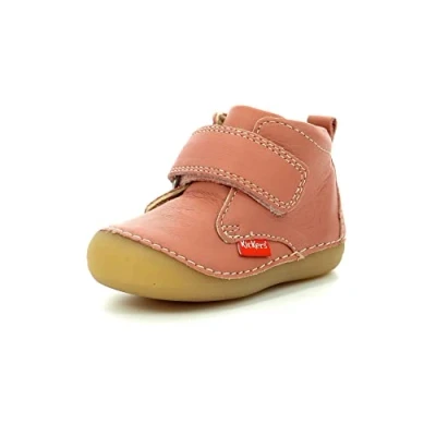Obrázek Kickers Unisex dětské Sabio kozačky, Pink Rose Antique Perm 132