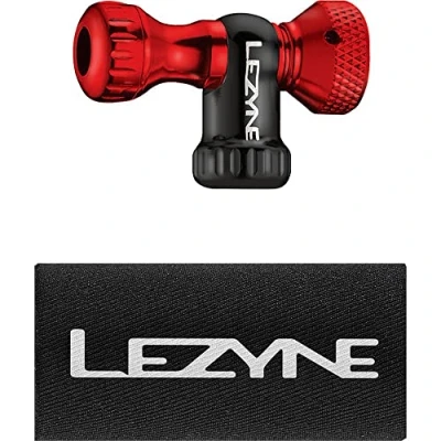 Obrázek Lezyne Control Drive pro bombičky Co2 červená Ventil