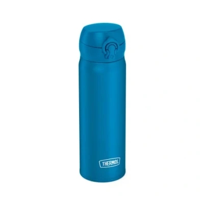 Obrázek Thermos Ultra light Bottle 0,50 l, azure water mat, termoláhev z ušlechtilé oceli, 10 horká/20 h studená, absolutně těsná na vodu, čaj, nealkoholické nápoje
