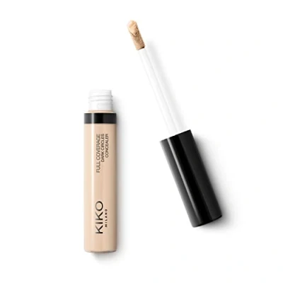 Obrázek KIKO Milano Full Coverage Dark Circles Concealer 03 tekutý korektor pro oční partie a obličej s vysokou krycí silou